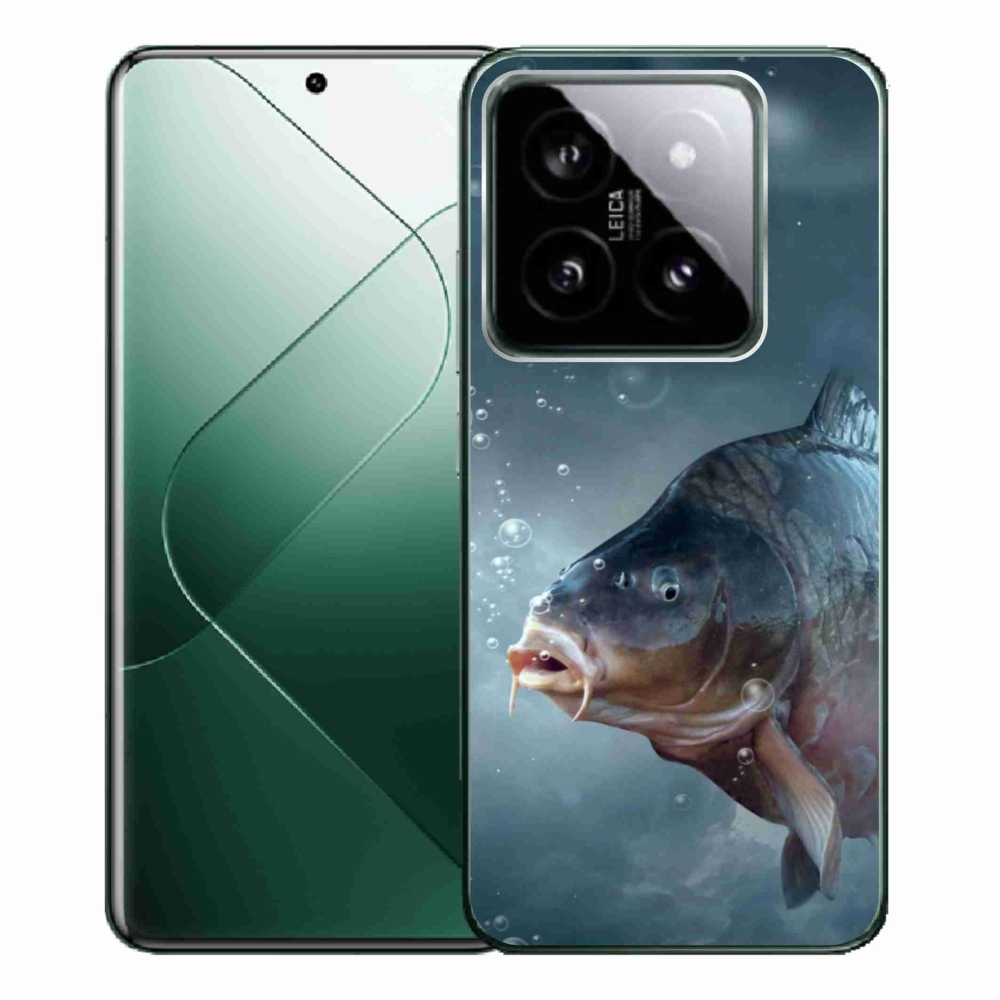 Gél borítás mmCase a Xiaomi 14 Pro számára - ponty és buborékok