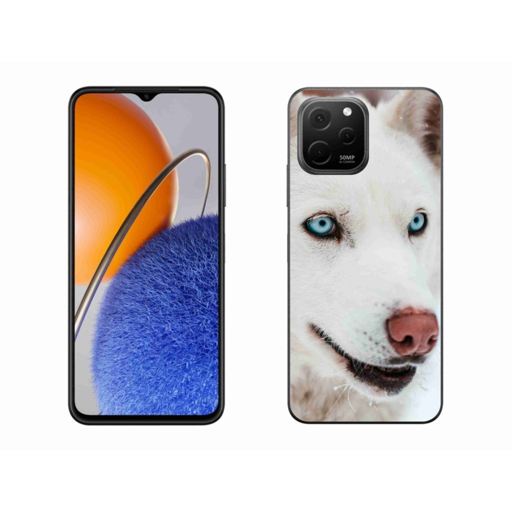 Gél tok mmCase a Huawei Nova Y61 készülékhez - kutyaszemmel nézet