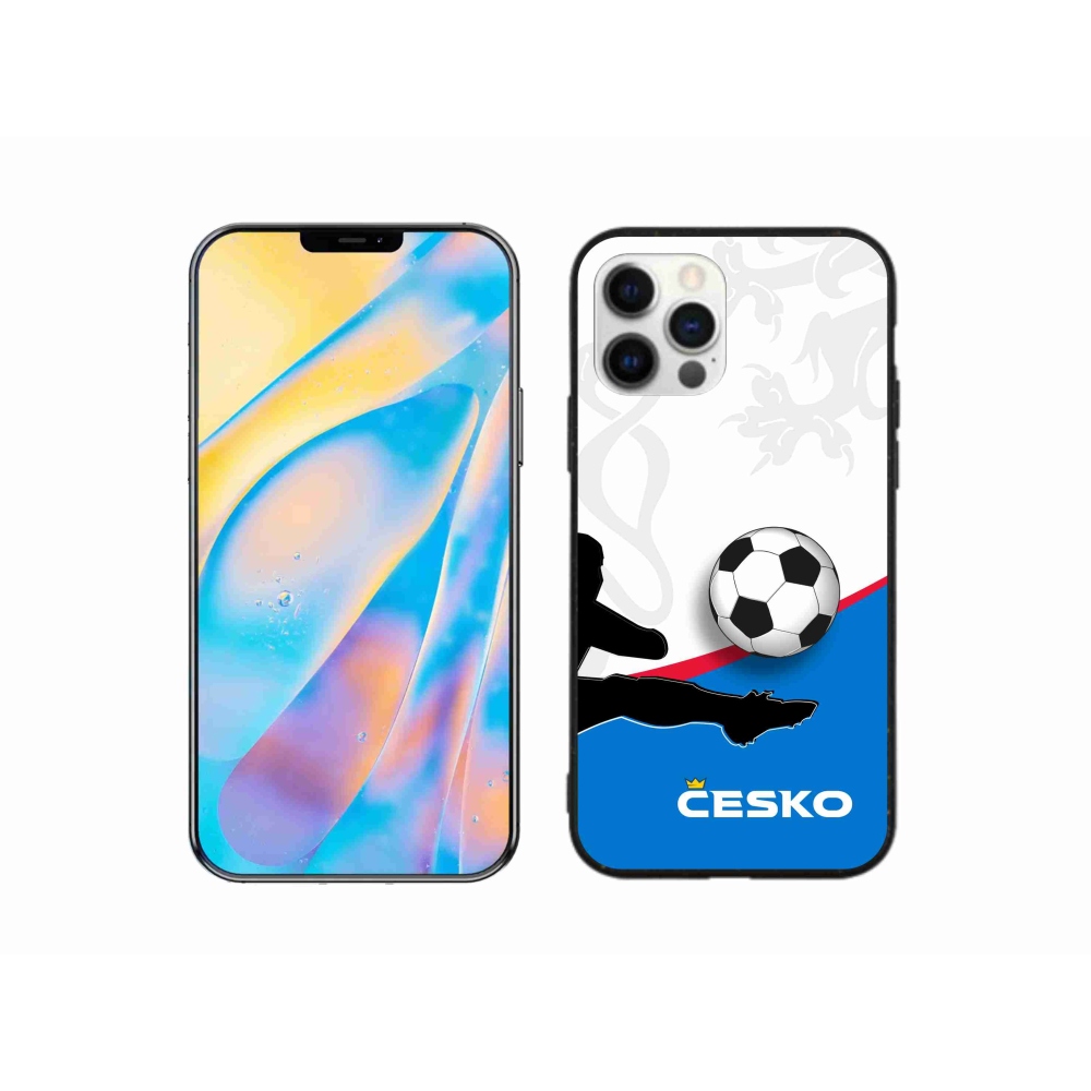 Gél borítás mmCase iPhone 12 Pro készülékhez - Labdarúgás Csehország 3