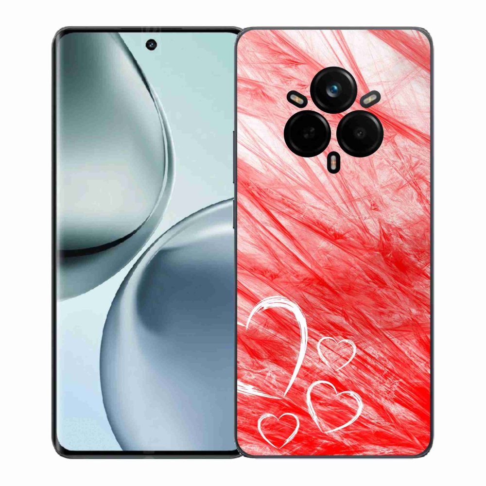 Gél borítás mmCase a Realme 14 Pro+ 5G számára - szív