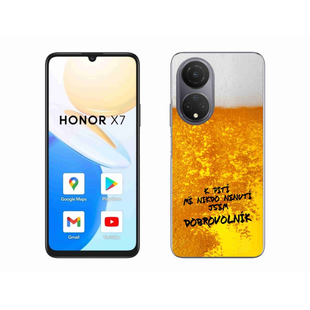 Zselés borítás mmCase a Honor X7-hez - sör motívum 4