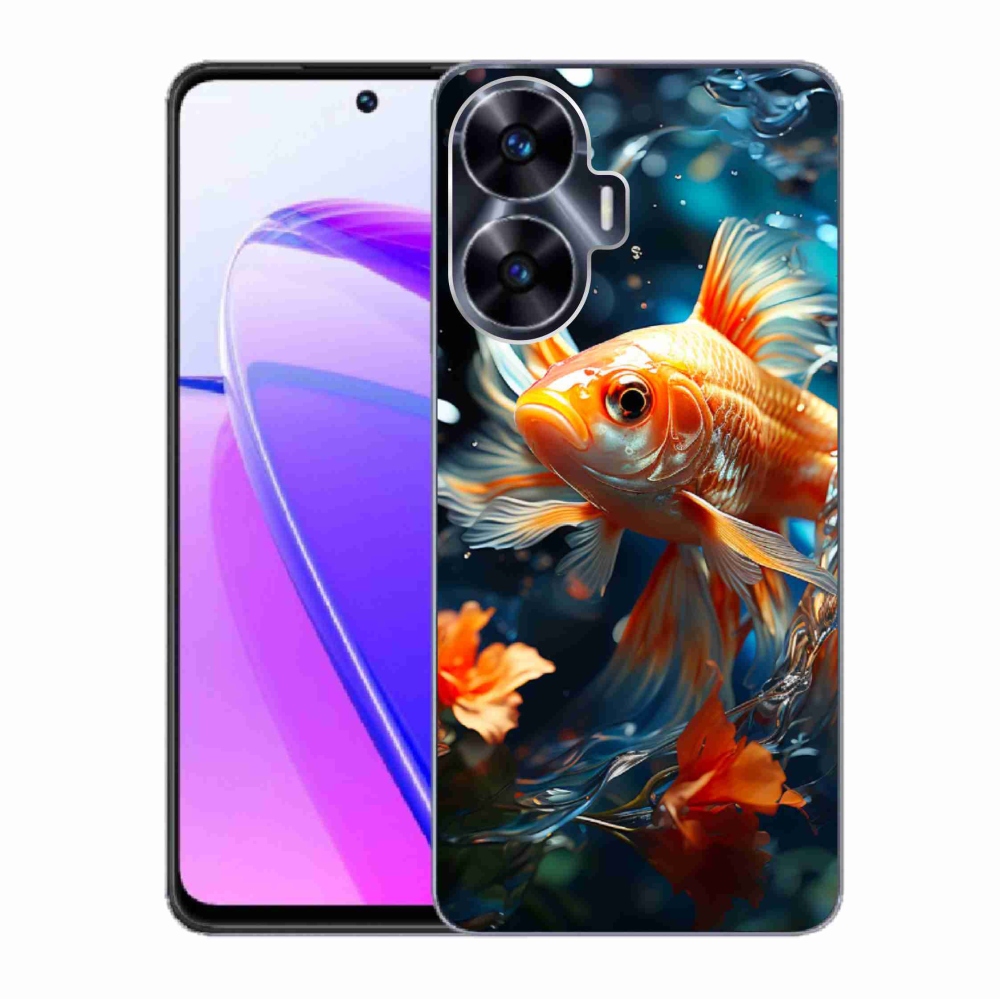 Zselés borítás mmCase a Realme C55 készülékhez - hal