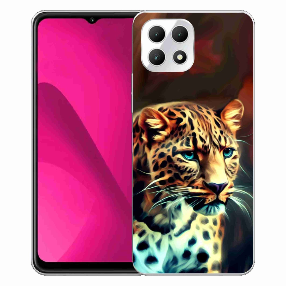 Zselés borítás mmCase a T-Mobile T Phone 2 készülékhez - leopárd