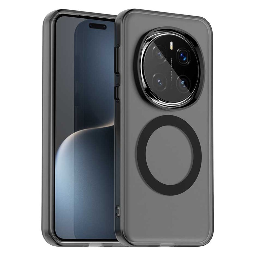 Candy zselés tok MagSafe-val a Honor Magic 7 Pro 5G-n - fekete