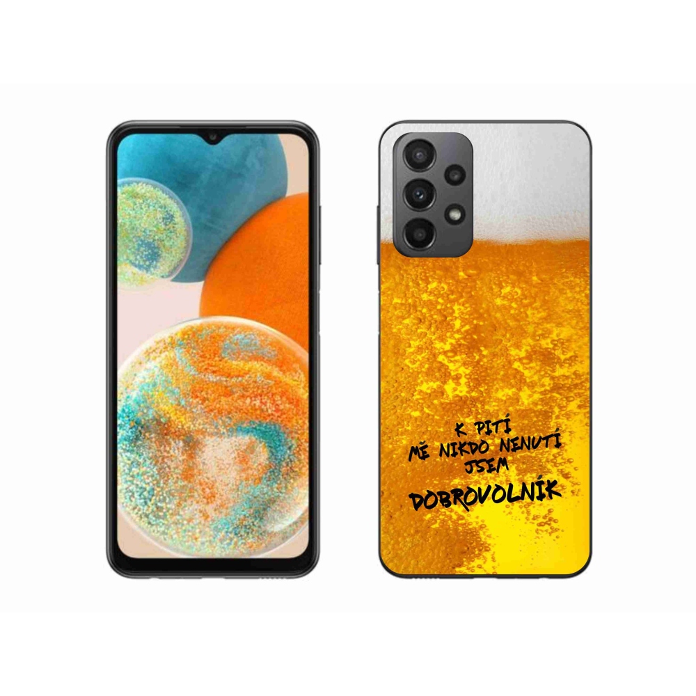 Gél borítás mmCase Samsung Galaxy A23 4G/5G - sör motívum 4