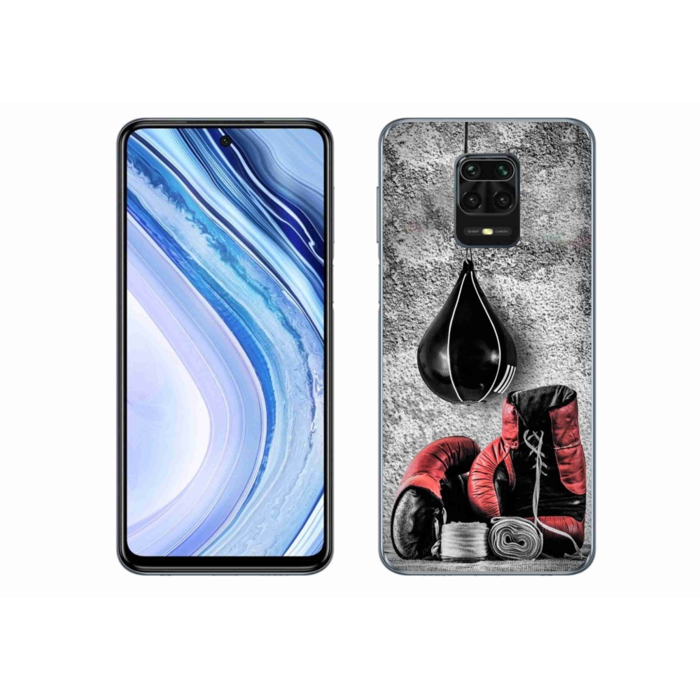 Gél borítás mmCase a Xiaomi Redmi Note 9S-hez - bokszzsák és kesztyűk