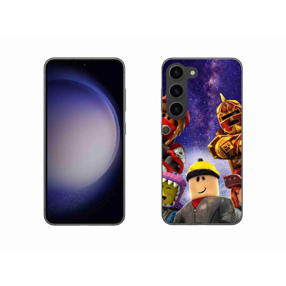 Gél borítás mmCase Samsung Galaxy S23 5G készülékhez - roblox 3