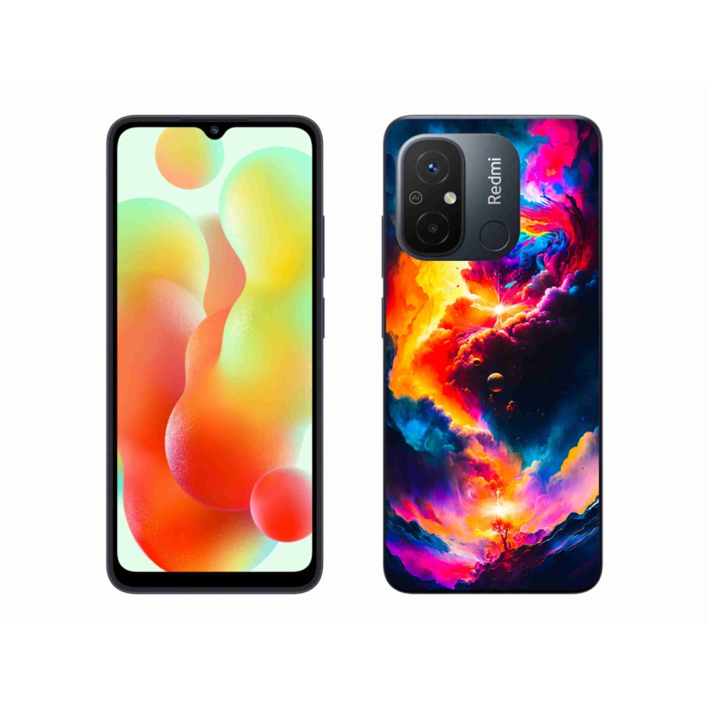 Gél borítás mmCase a Xiaomi Redmi 12C-hez - absztrakt motívum