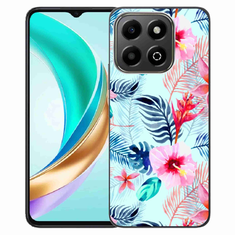 Zselés borítás mmCase a Honor X6b készülékhez - virágok