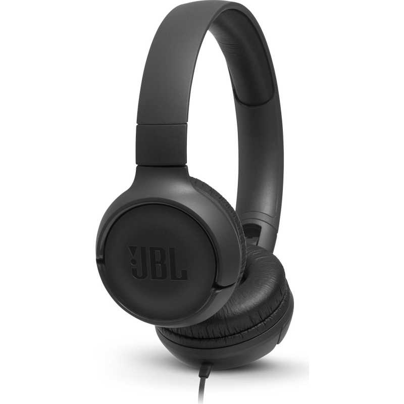 JBL T500 Tune fejhallgató, fekete