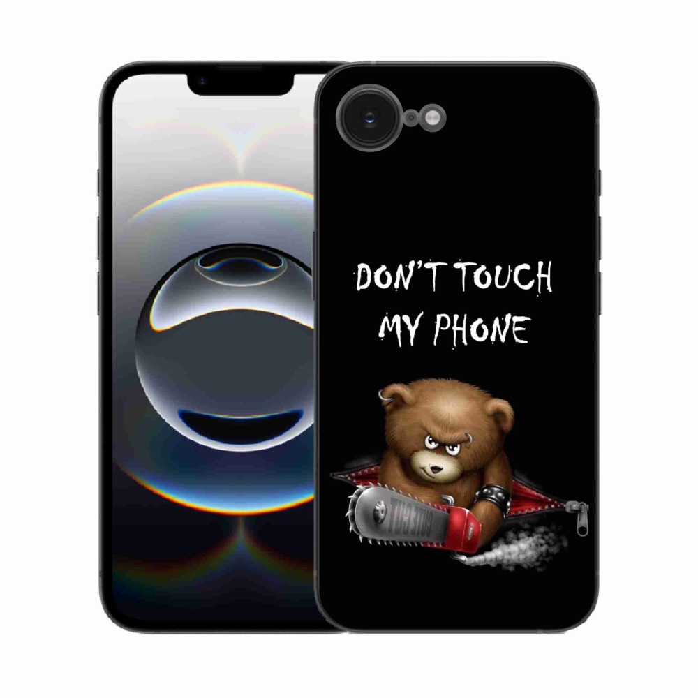 Zselés borítás mmCase iPhone 16e készülékhez - ne érintse meg a telefont