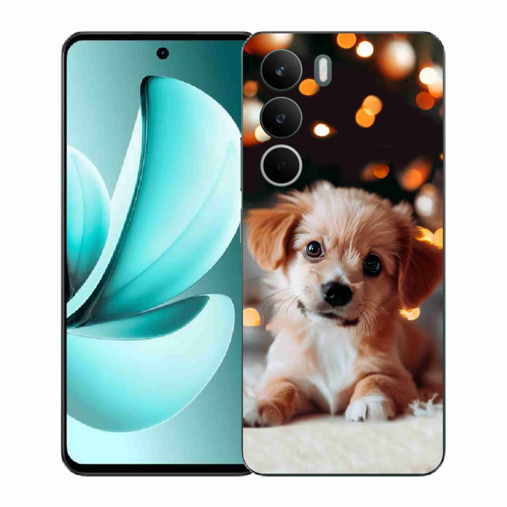 Gél borítás mmCase a Realme C71 készülékhez - kölyökkutyakék