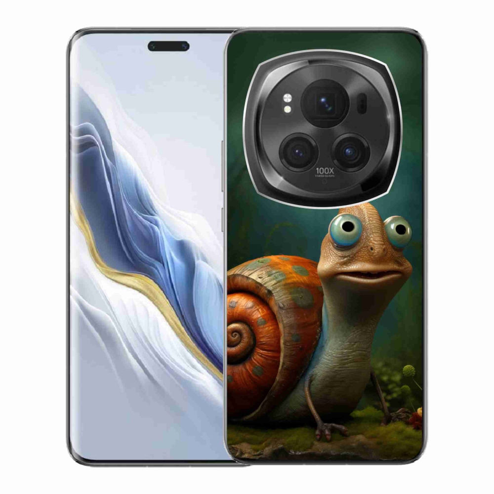 Zselés borítás mmCase a Honor Magic 6 Pro 5G készülékhez - csiga