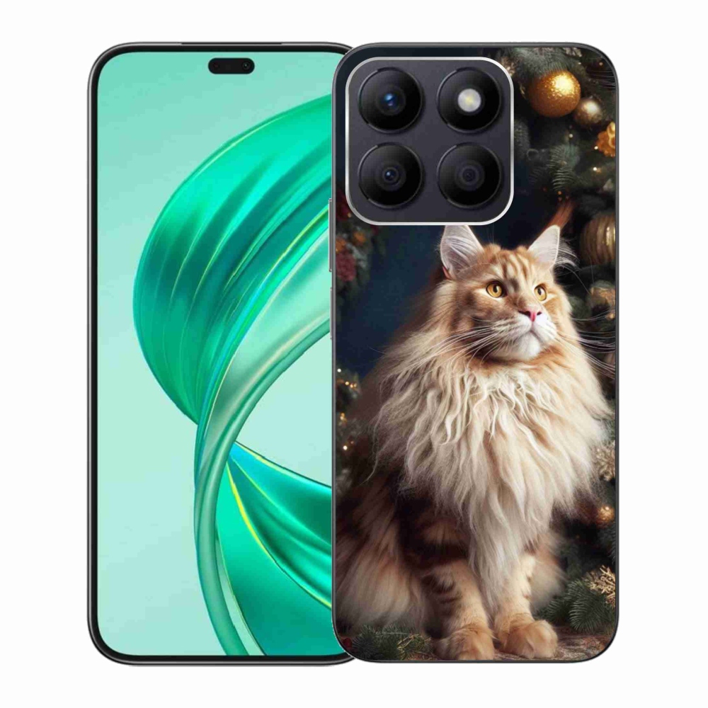 Zselés borítás mmCase a Honor X8b-hez - macska a fánál