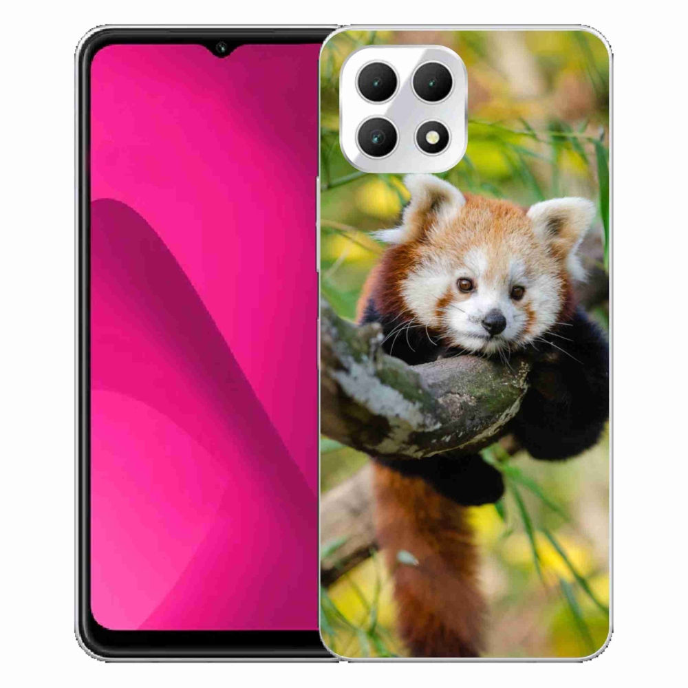 Zselés borítás mmCase a T-Mobile T Phone 2 készülékhez - panda piros