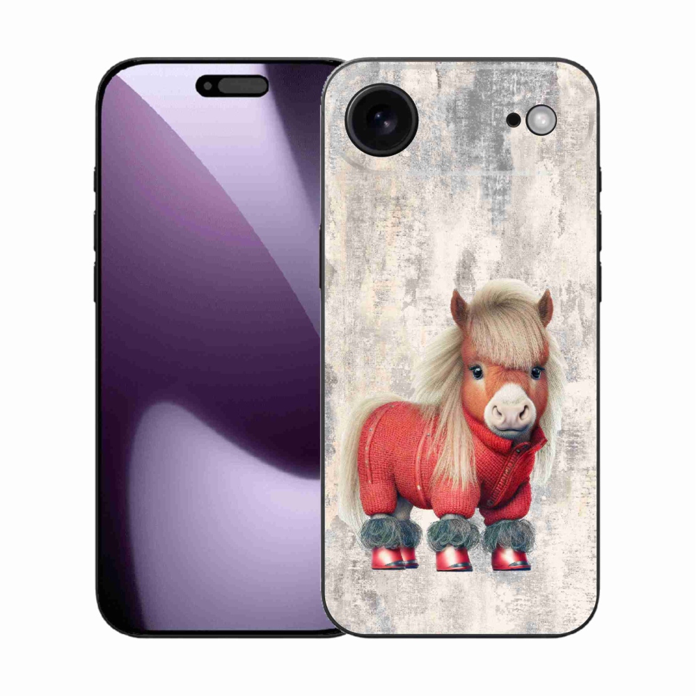 Gél borítás mmCase iPhone 17 Air készülékhez - póni pulóverben