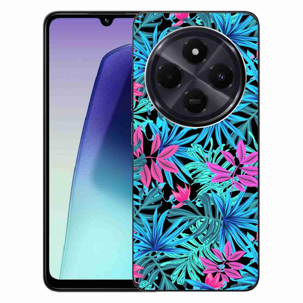 Gél borítás mmCase a Xiaomi Redmi 14C/Poco C75-hez - virágok 3