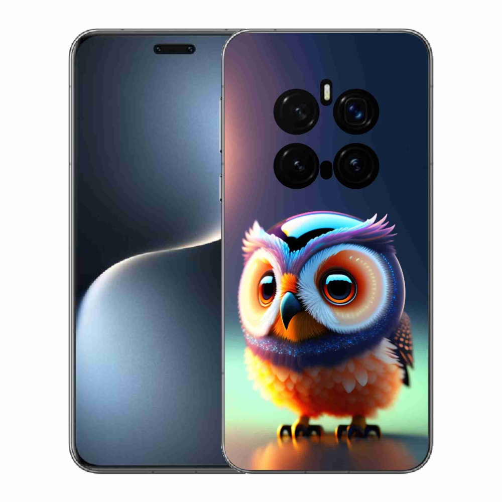 Zselés borítás mmCase a Honor Magic 7 Pro 5G készülékhez - bagoly