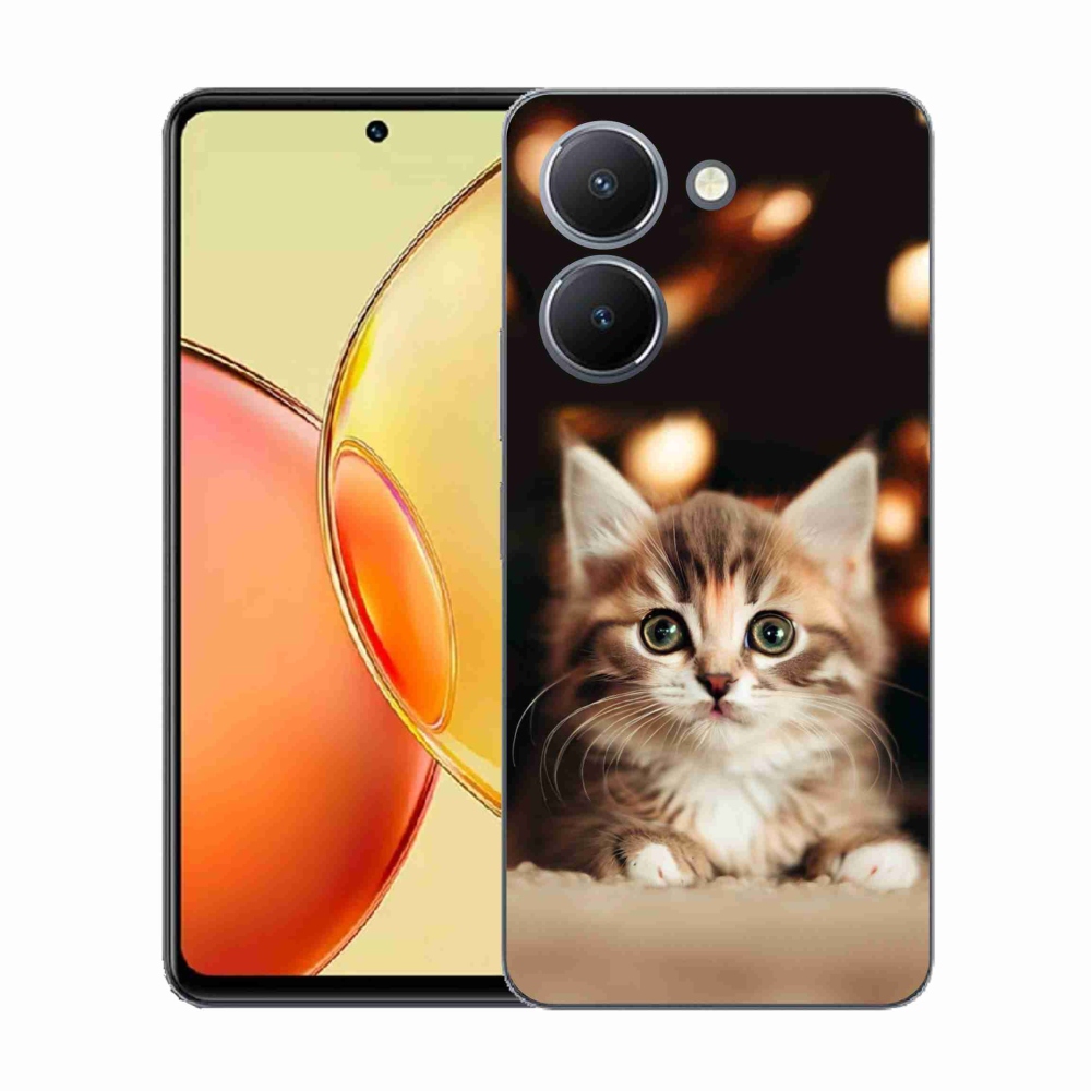 Gél borító mmCase a Vivo Y36-hoz - aranyos cica 2