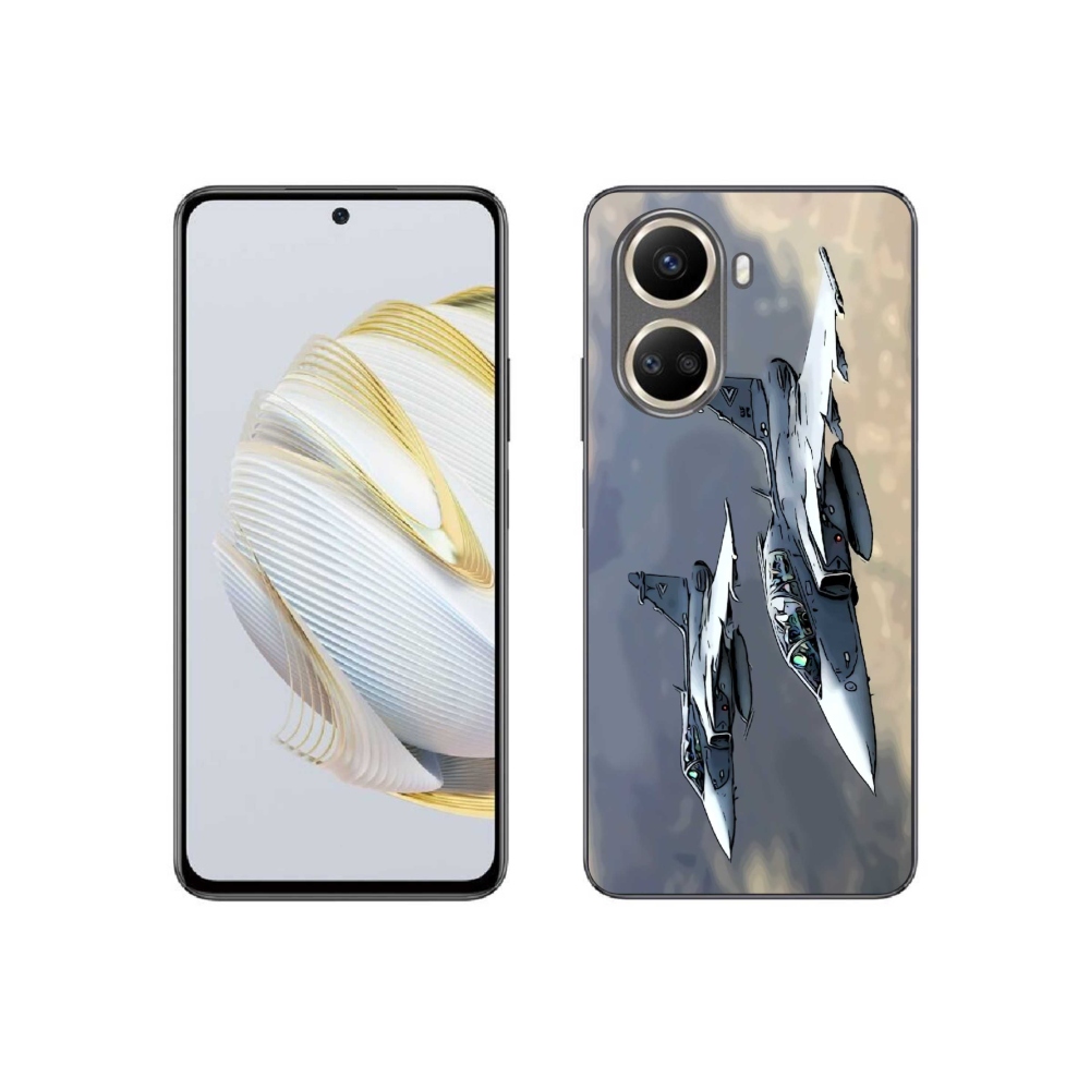 Gél borítás mmCase a Huawei Nova 10 SE-hez - vadászgépek
