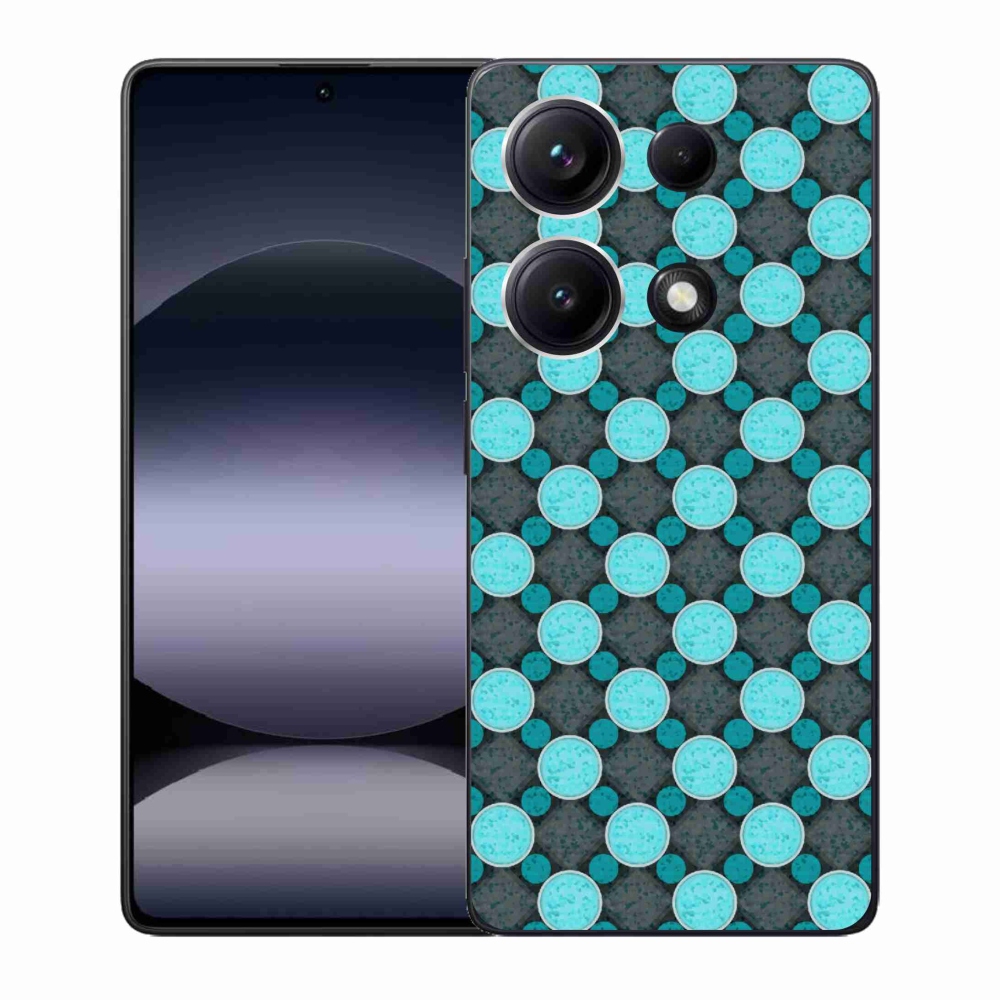 Gél borítás mmCase a Xiaomi Redmi Note 14S számára - absztrakt motívum 14