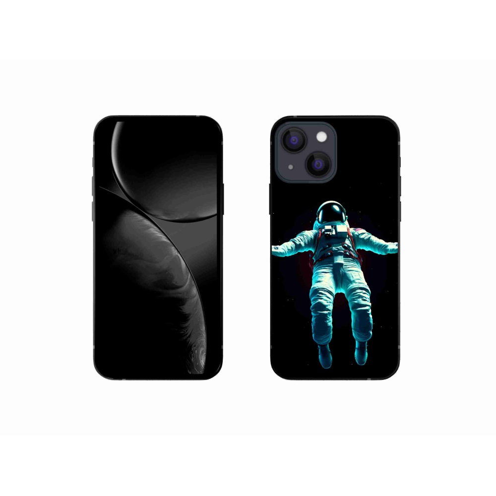 Zselés borítás mmCase iPhone 13 mini készülékhez - űrhajós