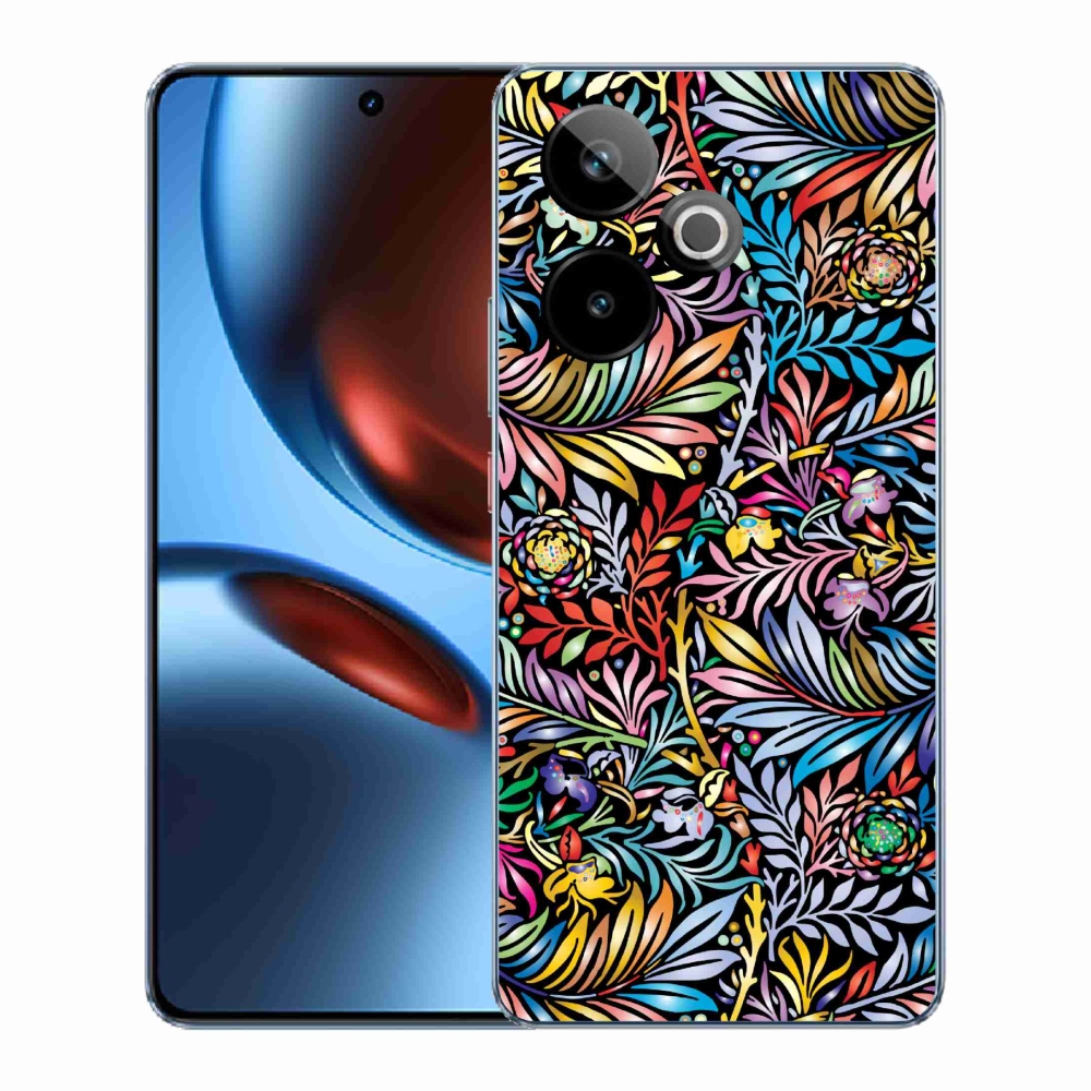 Rugalmas zselés tok mmCase képpel a Realme GT 7 5G/GT 7T 5G - virágok 5