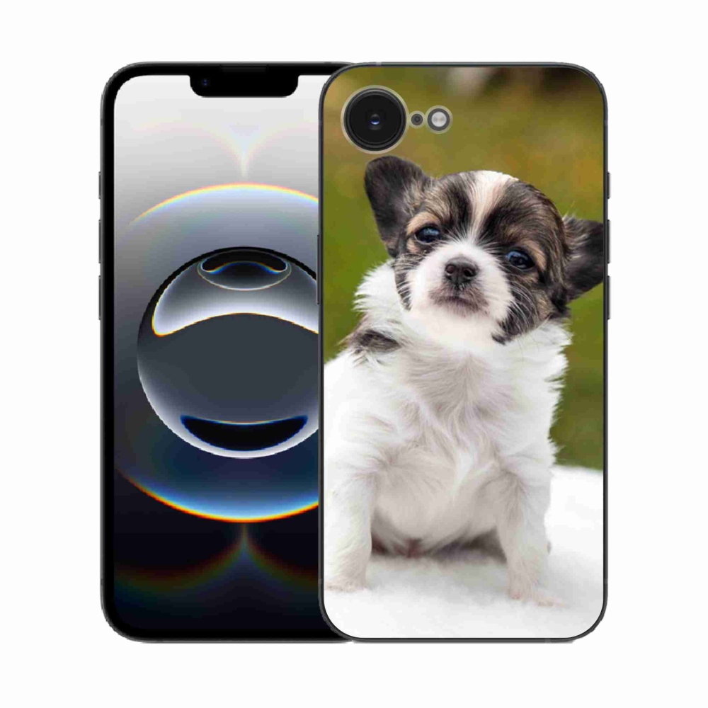 Zselés borítás mmCase iPhone 16e készülékhez - chihuahua 4