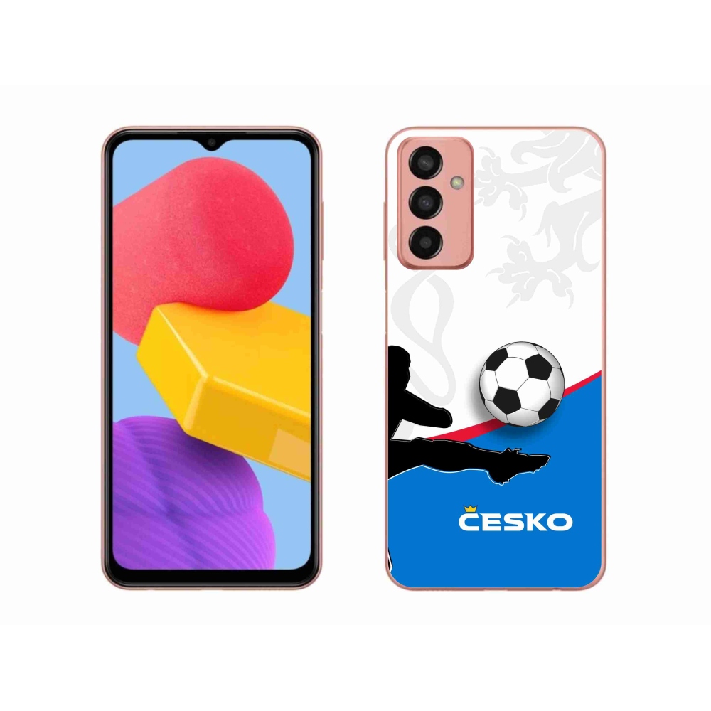 Gél borítás mmCase Samsung Galaxy M13 - futball Csehország 3