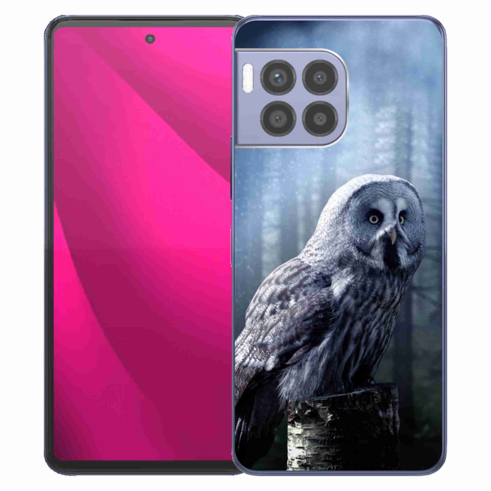 Zselés borítás mmCase a T-Mobile T Phone 2 Pro készülékhez - bagoly