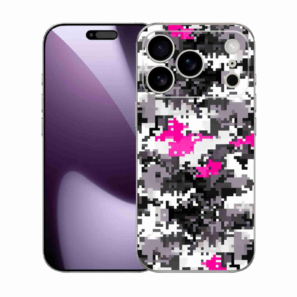 Zselés borítás mmCase iPhone 17 Pro készülékhez - terepszínű minta 4