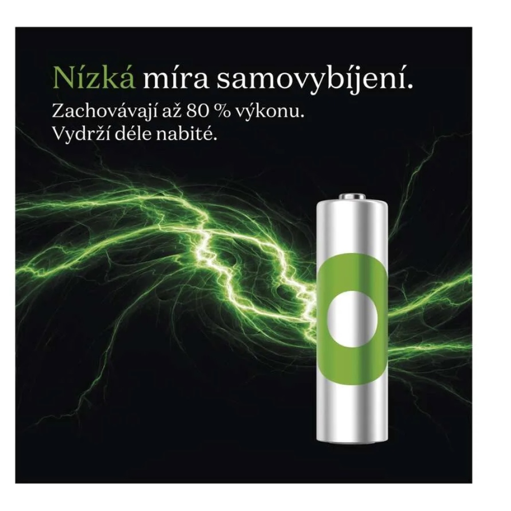Újratölthető elemek GP ReCyko 2600 AA (HR6) - 2db