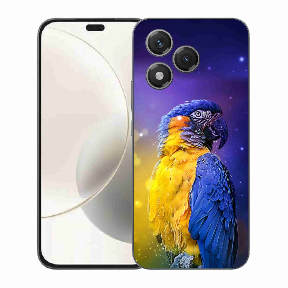 Zselés borítás mmCase a Honor 400 Lite-hoz - papagáj ara 1