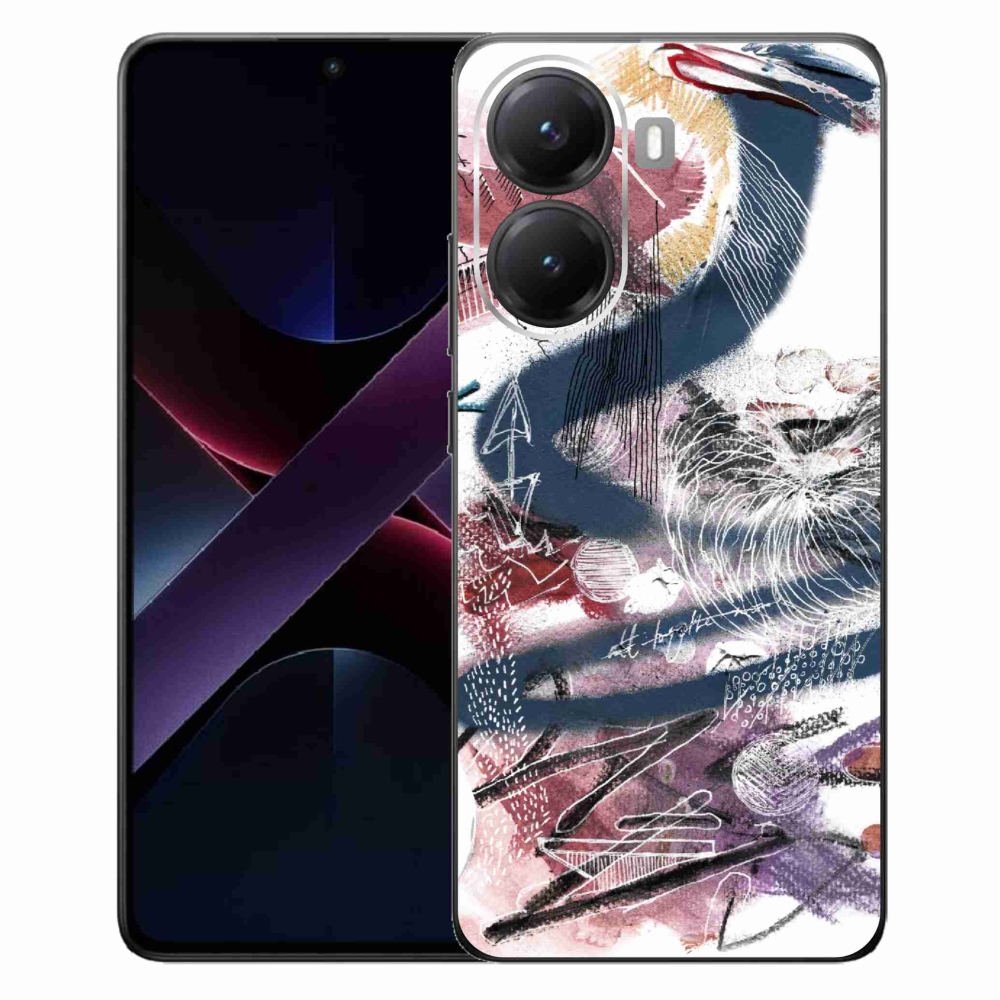 Gél borítás mmCase a Xiaomi Poco X7 Pro 5G számára - absztrakt motívum 28