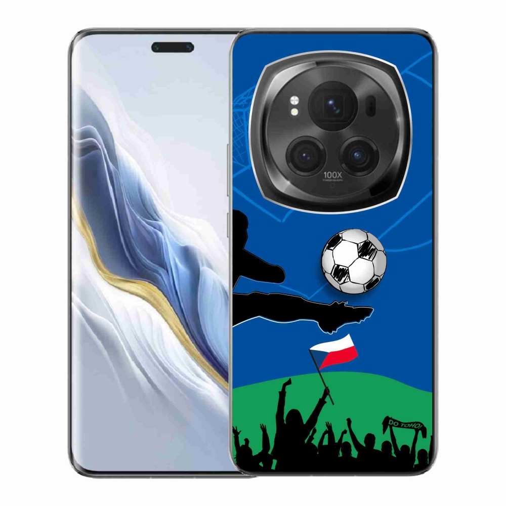 Gél borítás mmCase a Honor Magic 6 Pro 5G-hez - futballszurkolóknak