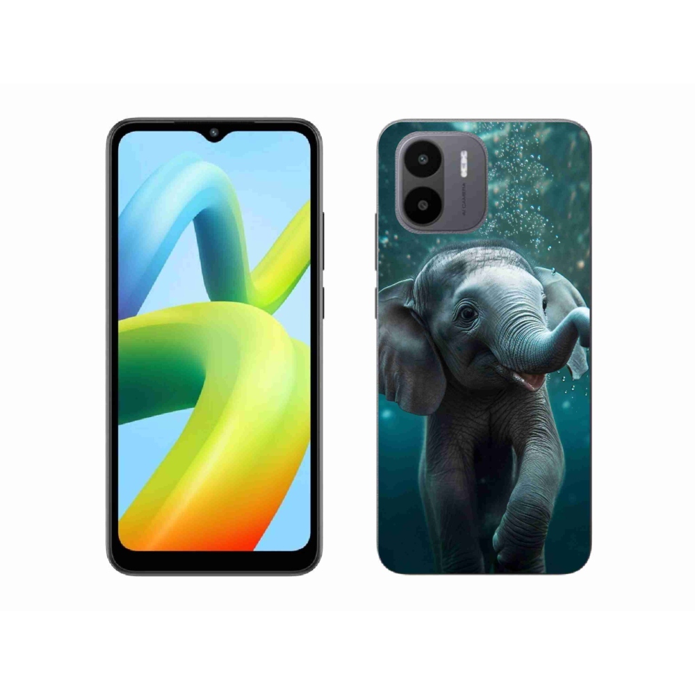 Gél borítás mmCase a Xiaomi Redmi A1/Redmi A2 - elefánt a víz alatt