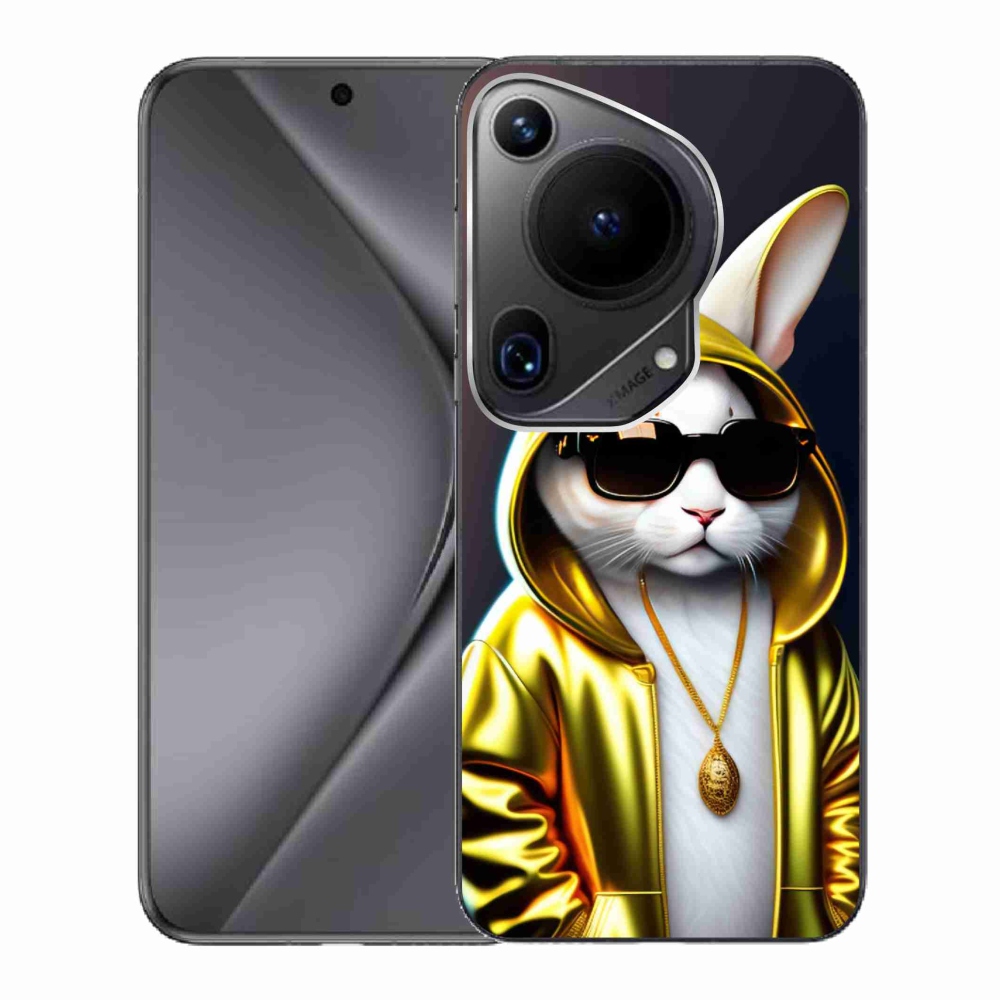 Gél borítás mmCase a Huawei Pura 70 Ultra számára - cat boss