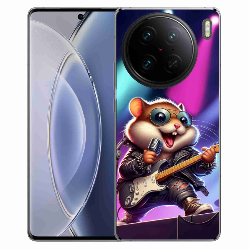 Gél borítás mmCase a Vivo X90 Pro készülékhez - hörcsög rocker