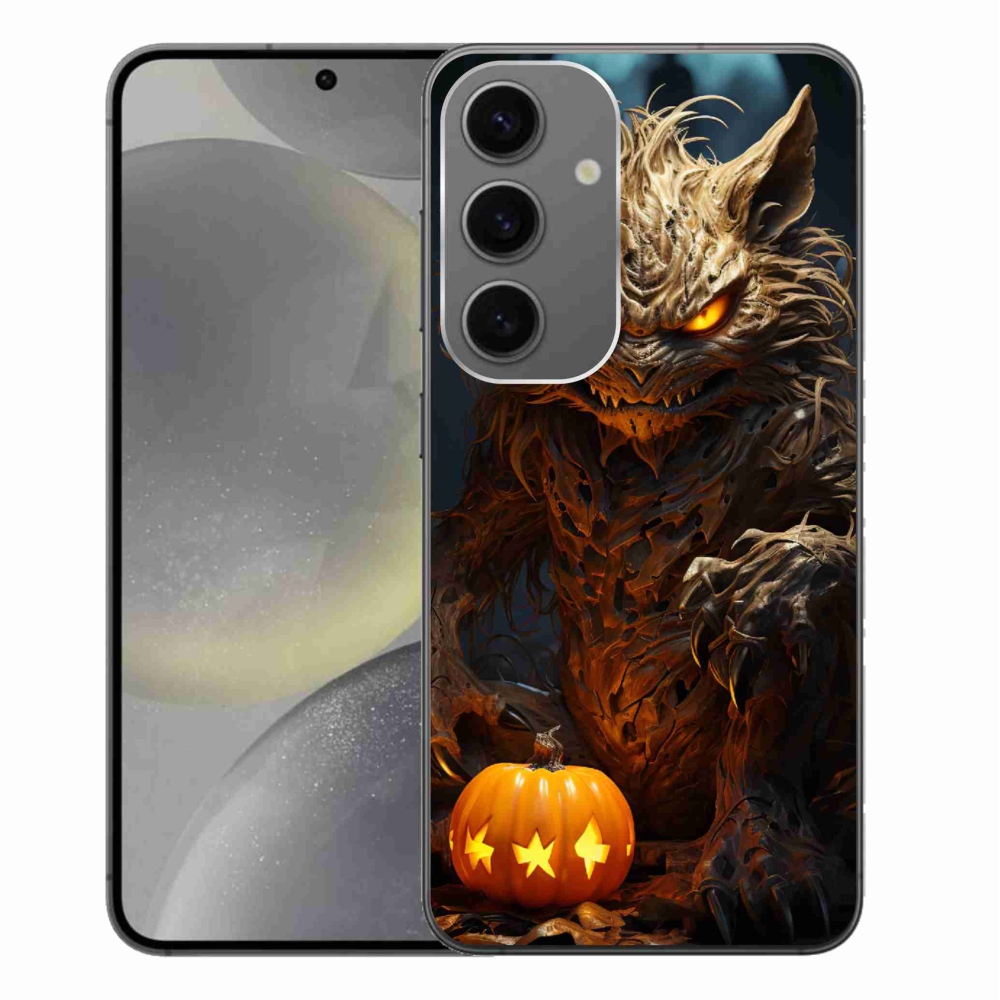 Gél borítás mmCase Samsung Galaxy S24+ készülékhez - Halloween szörnyeteg