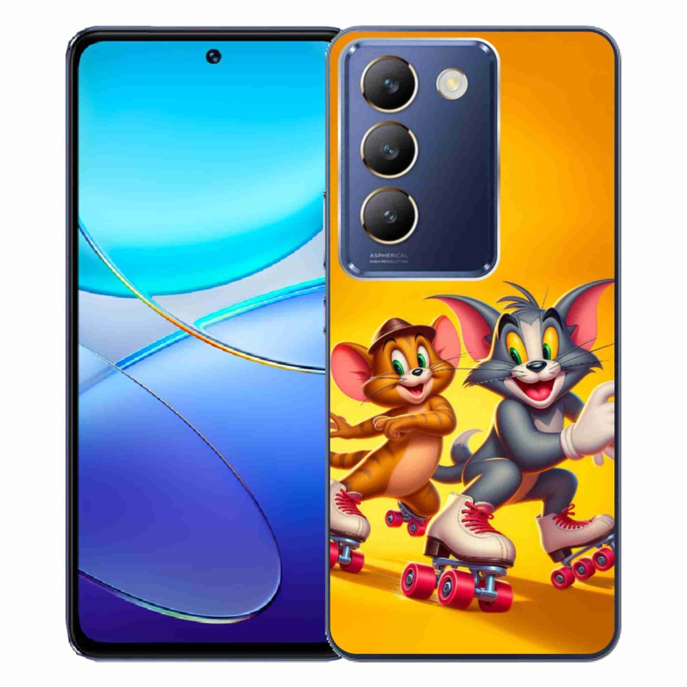 Gél borítás mmCase a Vivo V40 SE 4G/5G készülékhez - tom a jerry