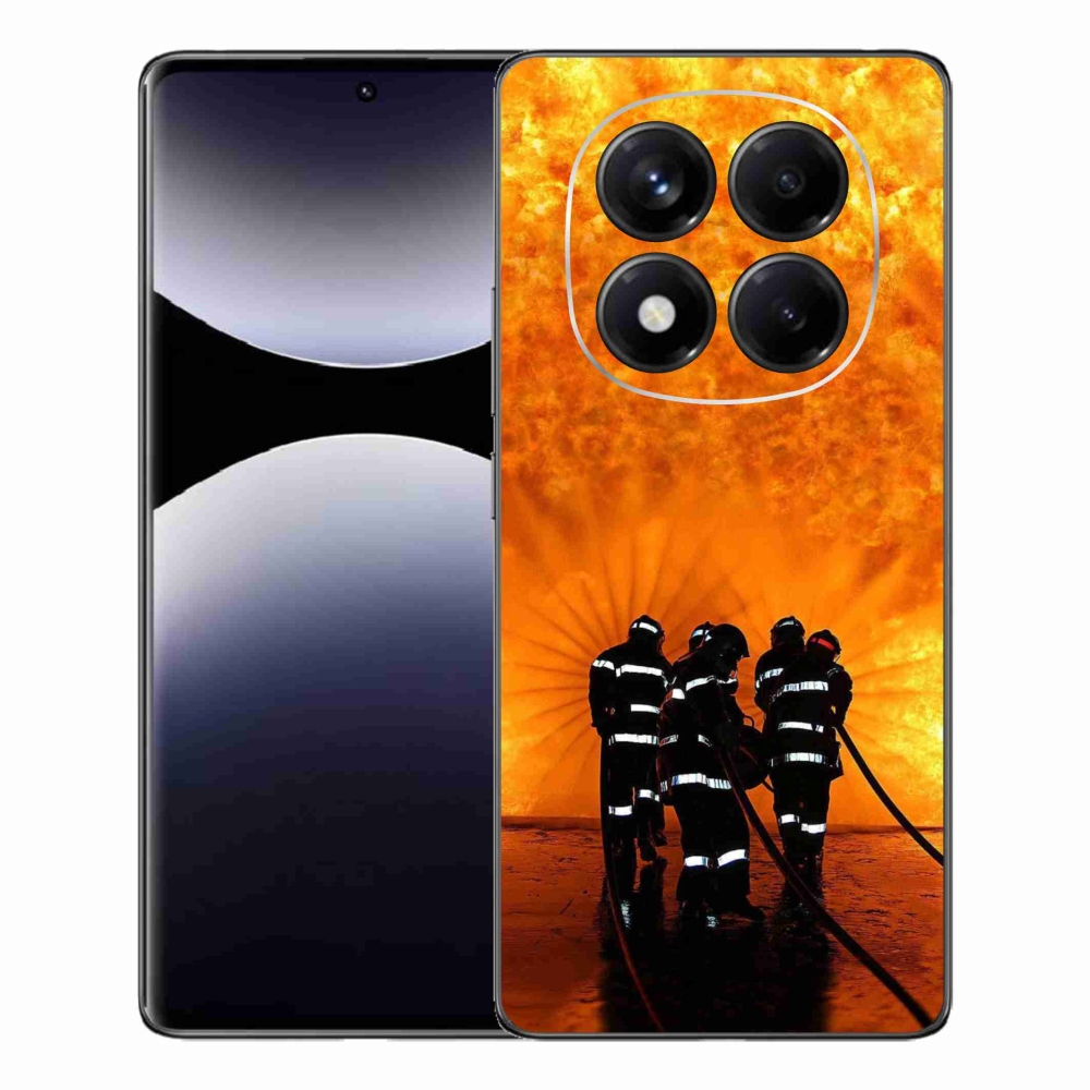 Gél borítás mmCase a Xiaomi Redmi Note 14 Pro-hoz - tűz