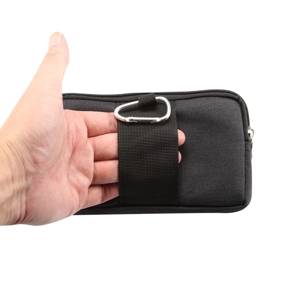 Kültéri univerzális övtáska 150 x 90 x 25 mm - fekete
