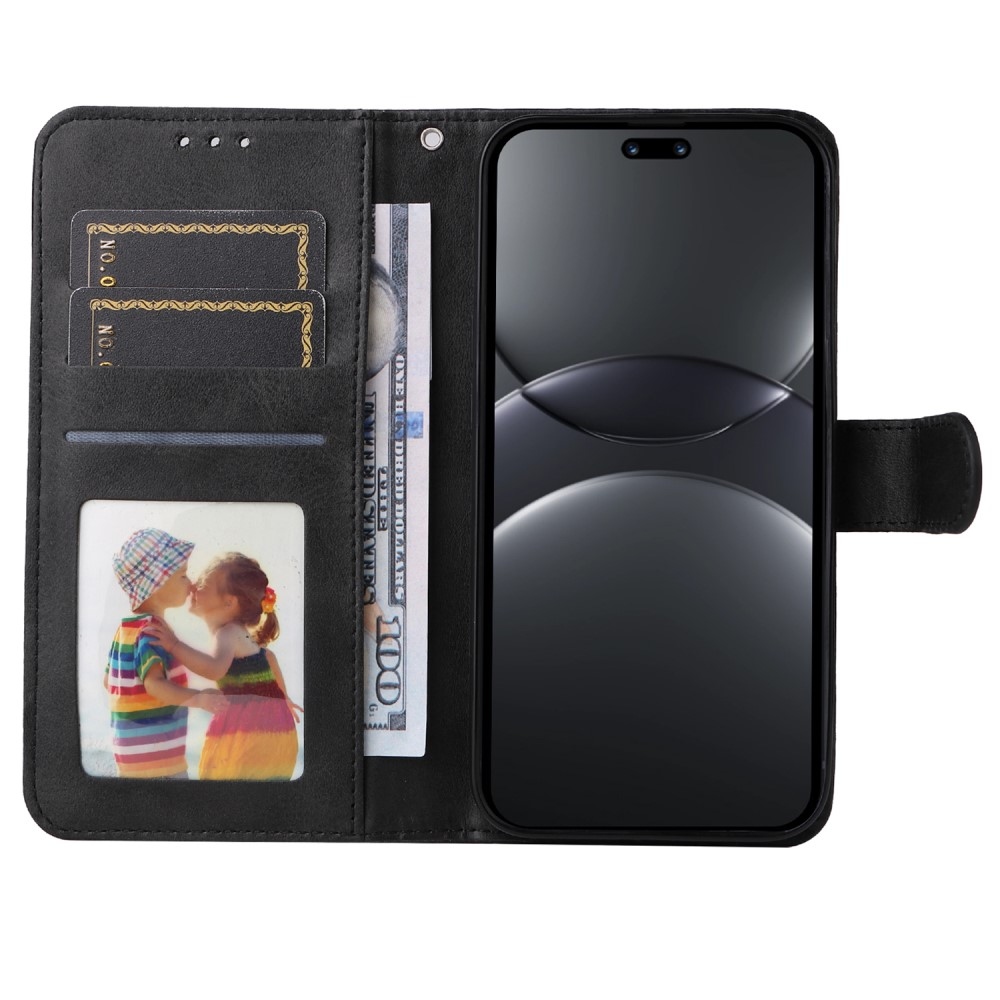 Könyvtáska a Huawei Nova 13 Pro 5G-hez - fekete