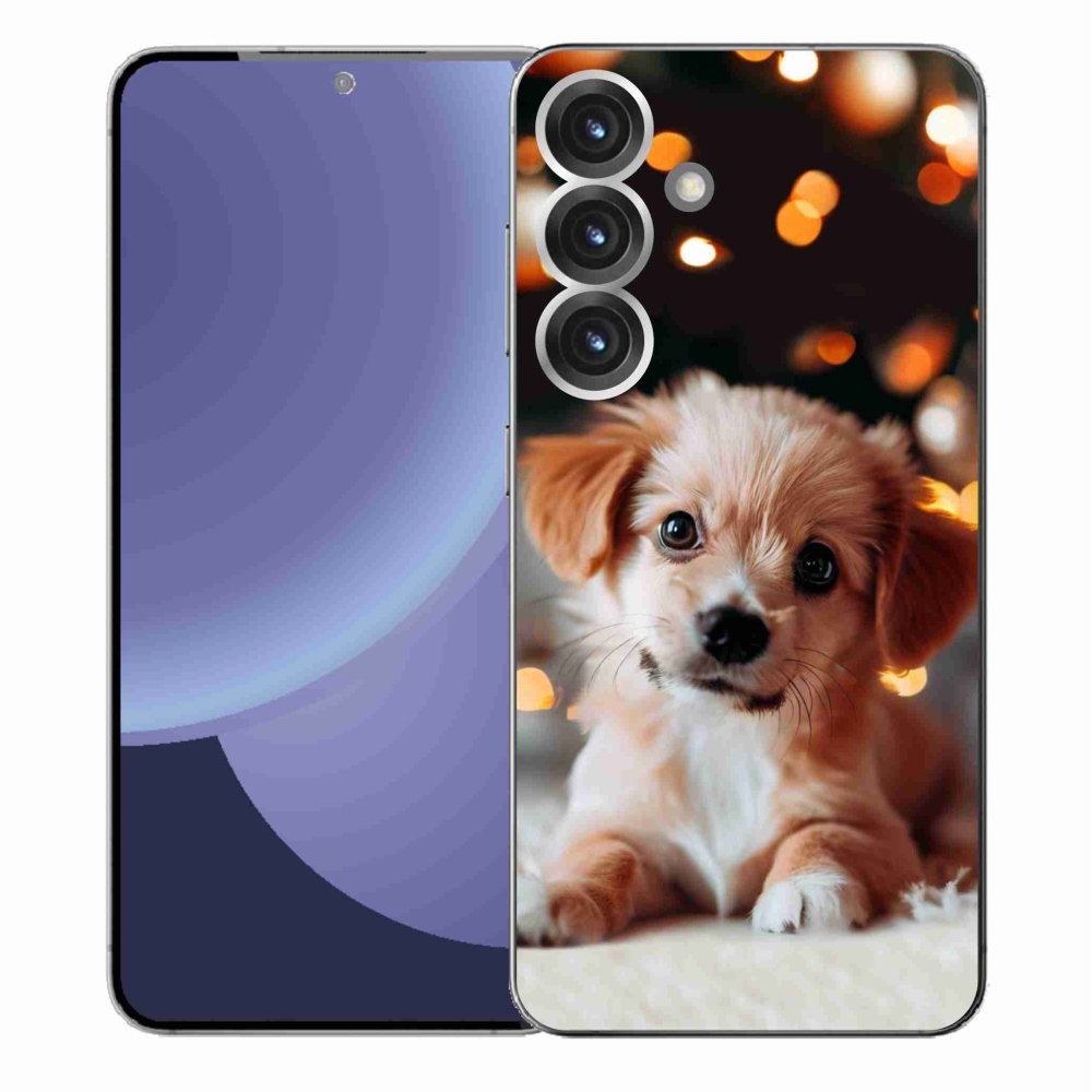 Zselés borítás mmCase Samsung Galaxy S25+ - kölyökkutyakölyök