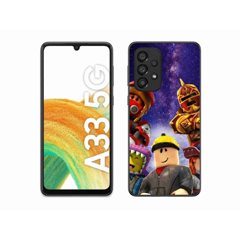 Gél borítás mmCase Samsung Galaxy A33 5G - roblox 3