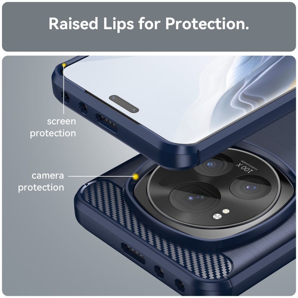 Szénálló gél tok a Honor Magic 6 Pro 5G készülékhez - kék