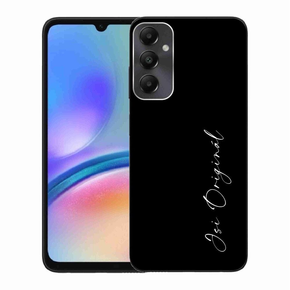 Gél borító mmCase Samsung Galaxy A05s - te vagy az eredeti fekete háttér