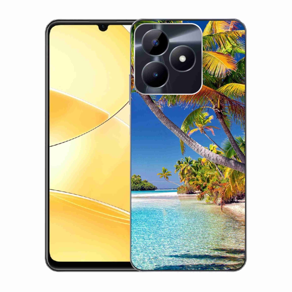 Gél tok mmCase a Realme C51/C53 készülékhez - tengerparton