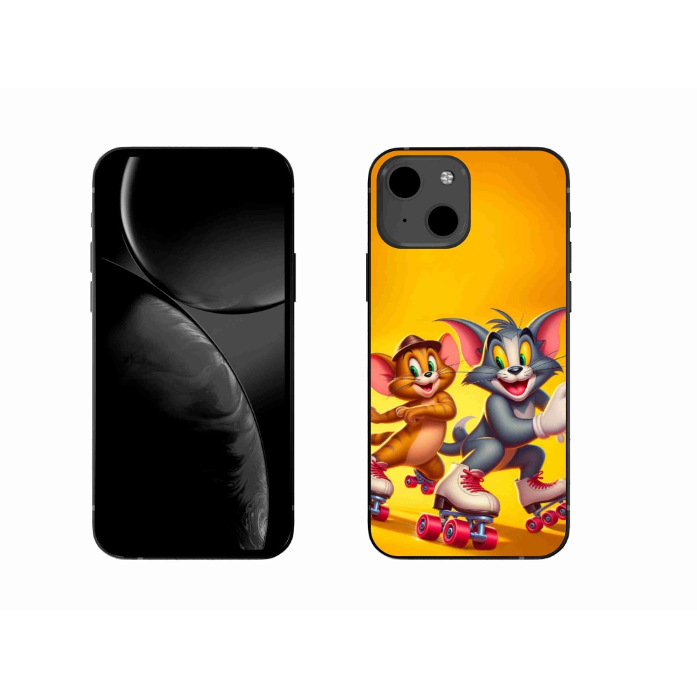 Zselés borítás mmCase iPhone 13 6.1 készülékhez - tom a jerry