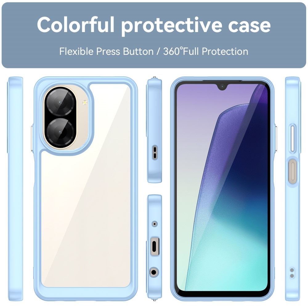 Gél tok kemény hátlappal Xiaomi Redmi A5 (173.45x79.35x8.45mm) - kék